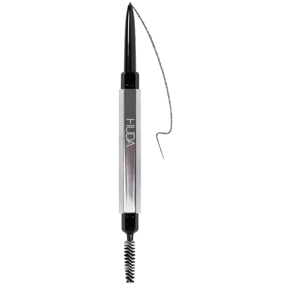 Huda Beauty Microshade Brow Pencil in Black Brown